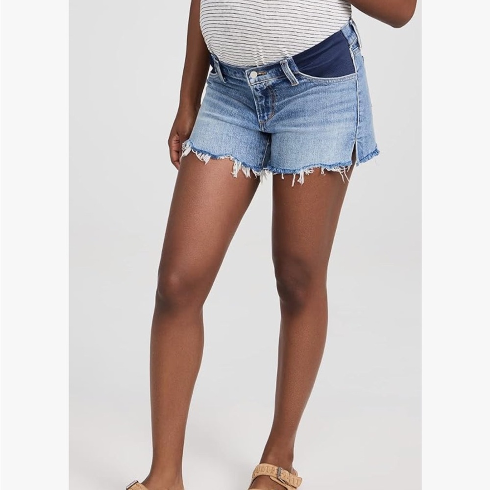 Joe’s maternity jean shorts